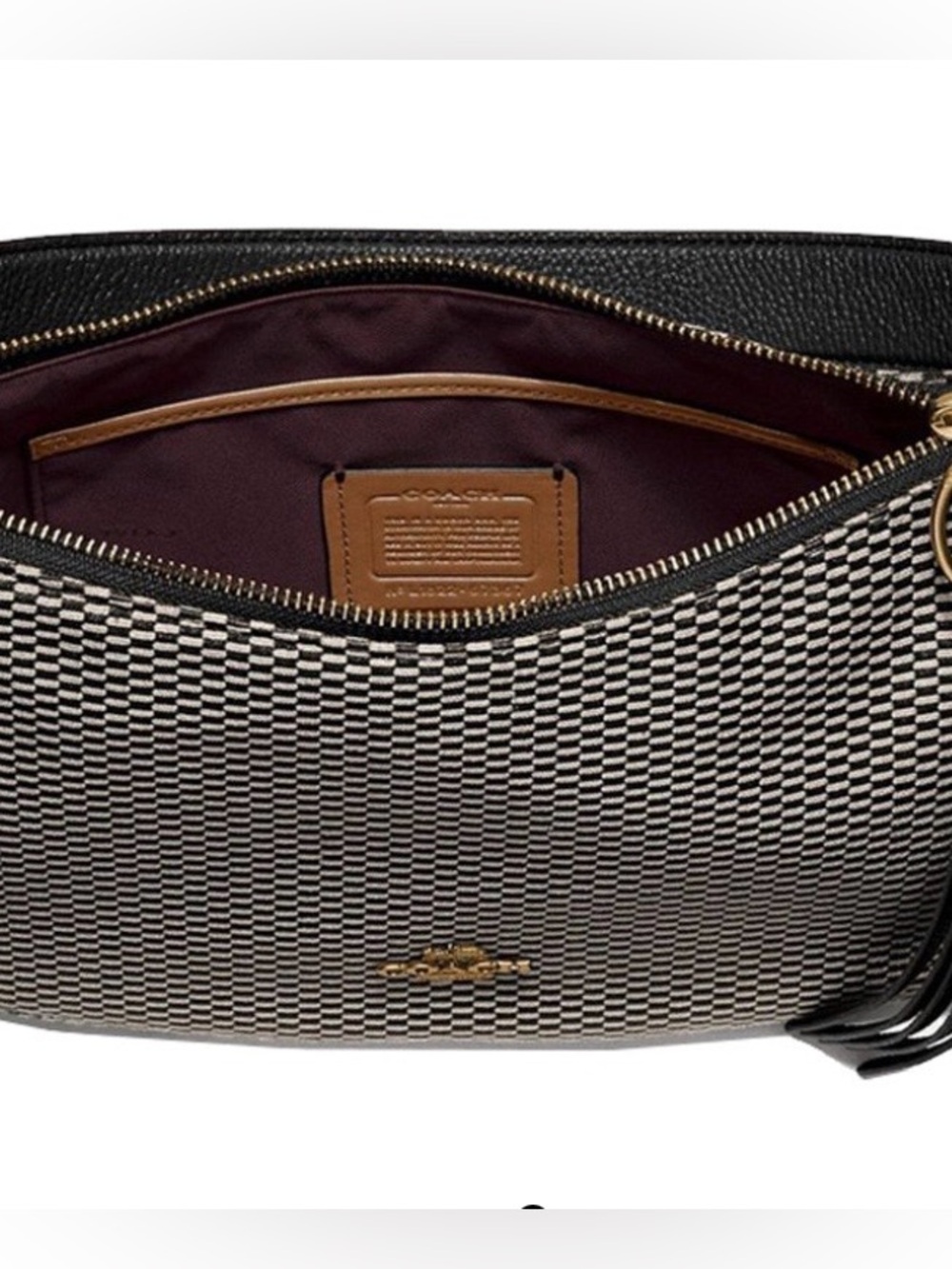 NWT Coach Legacy Sutton Jacquard Crossbody Bag - Picture 5 of 13